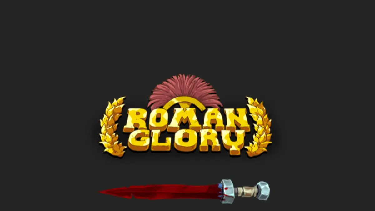 Tampilan visual slot Roman Glory dengan tema hutan dan gladiator